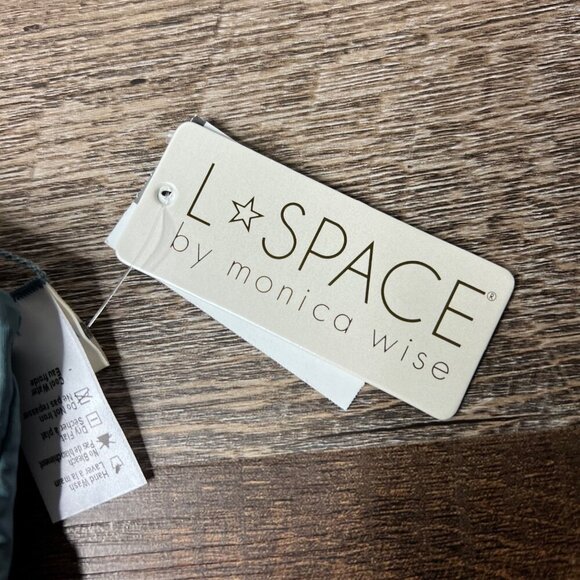 L*Space Jamie Bikini Bralette Swim Top Size L Caged‎ Criss-Cross NWT - Picture 6 of 9